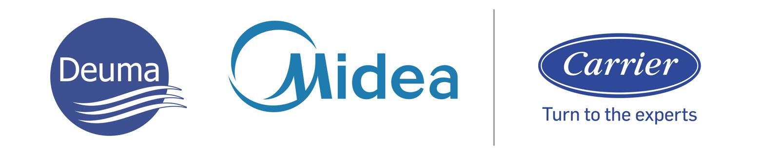 Deuma · Midea · Carrier